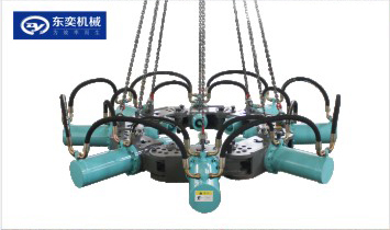 人工破樁一天只破2-3根,東奕破樁機省人工